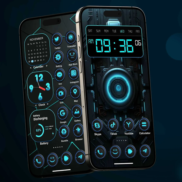 Tech Icon Pack - عکس برنامه موبایلی اندروید