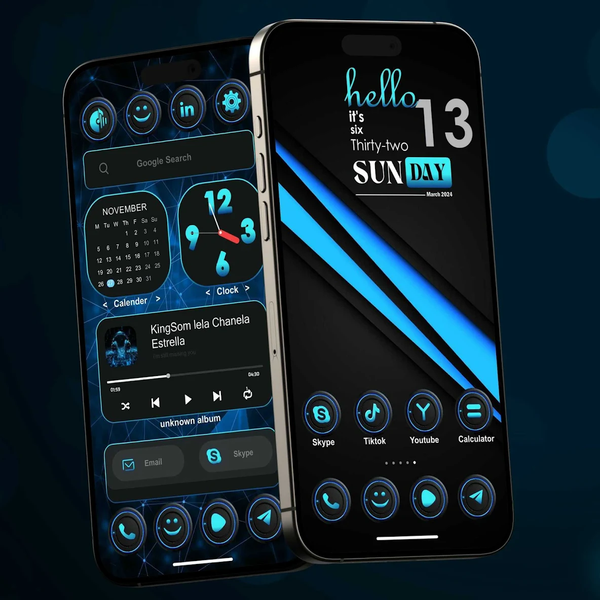 Tech Icon Pack - عکس برنامه موبایلی اندروید