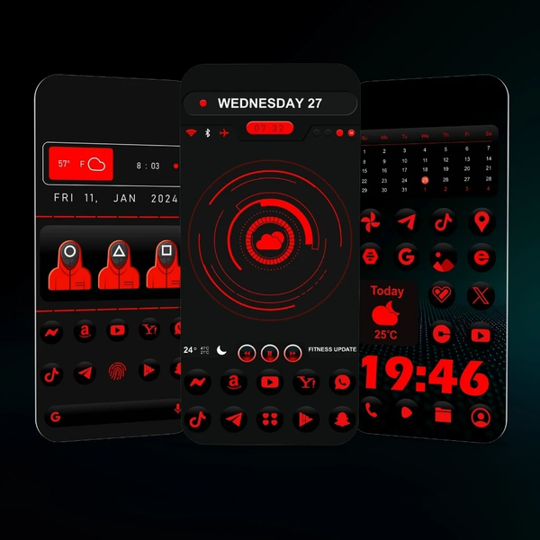 Red Icon Pack - عکس برنامه موبایلی اندروید