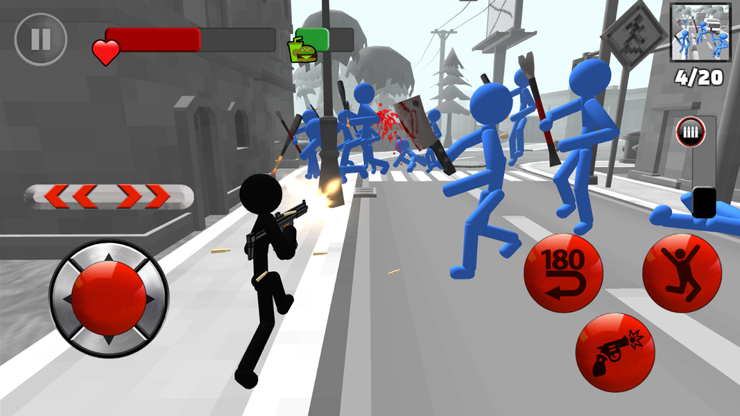 Stickman 3D Shooting - عکس بازی موبایلی اندروید