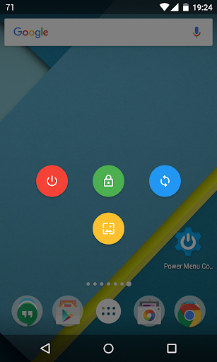 Power Menu (root) - Image screenshot of android app