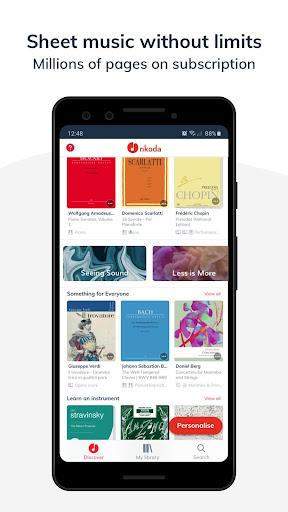 nkoda: sheet music - Image screenshot of android app