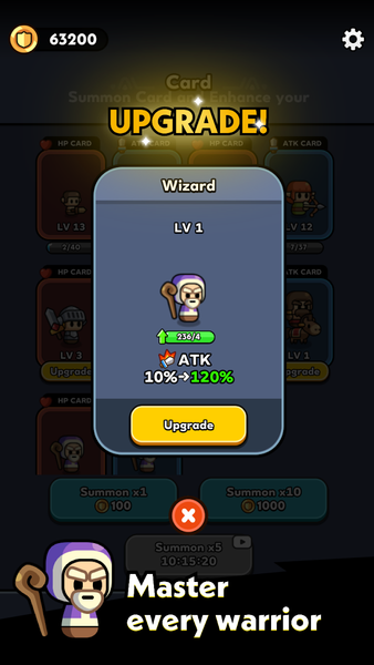 Tiny Warriors Rush - Idle TD - عکس بازی موبایلی اندروید