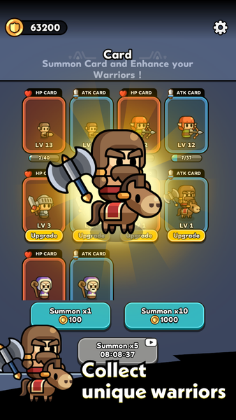 Tiny Warriors Rush - Idle TD - عکس بازی موبایلی اندروید