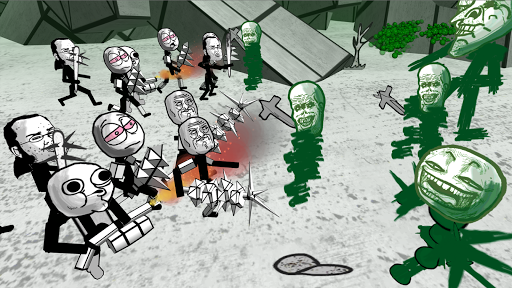 Zombie Meme Battle Simulator - عکس بازی موبایلی اندروید