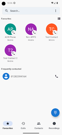 ACR Phone - Image screenshot of android app