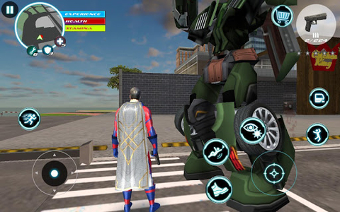 Superhero: Battle for Justice - عکس بازی موبایلی اندروید
