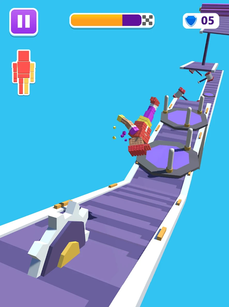 Doll Sprint ۳D-Racing Game - عکس برنامه موبایلی اندروید