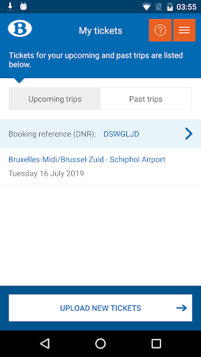 SNCB International - Image screenshot of android app