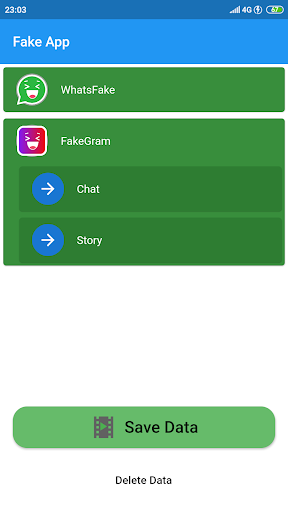 FakeApp-Fake Chat Screenshot - عکس برنامه موبایلی اندروید