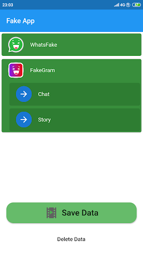 FakeApp-Fake Chat Screenshot - Image screenshot of android app