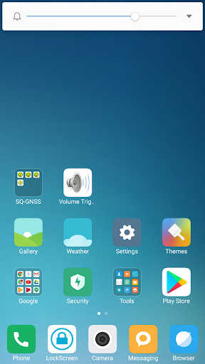 Volume Slider Trigger - عکس برنامه موبایلی اندروید