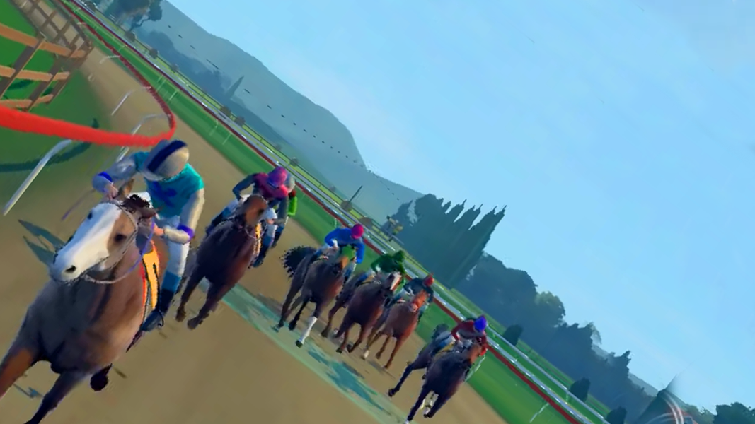 Horse Riding Racing Game ۳D - عکس بازی موبایلی اندروید
