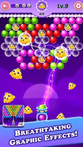 Bubble Shooter: Birds Rescue - عکس بازی موبایلی اندروید