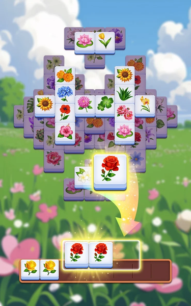 Bloom Tile: Match Puzzle Game - Gameplay image of android game