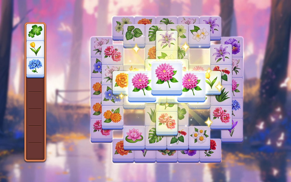 Bloom Tile: Match Puzzle Game - Gameplay image of android game