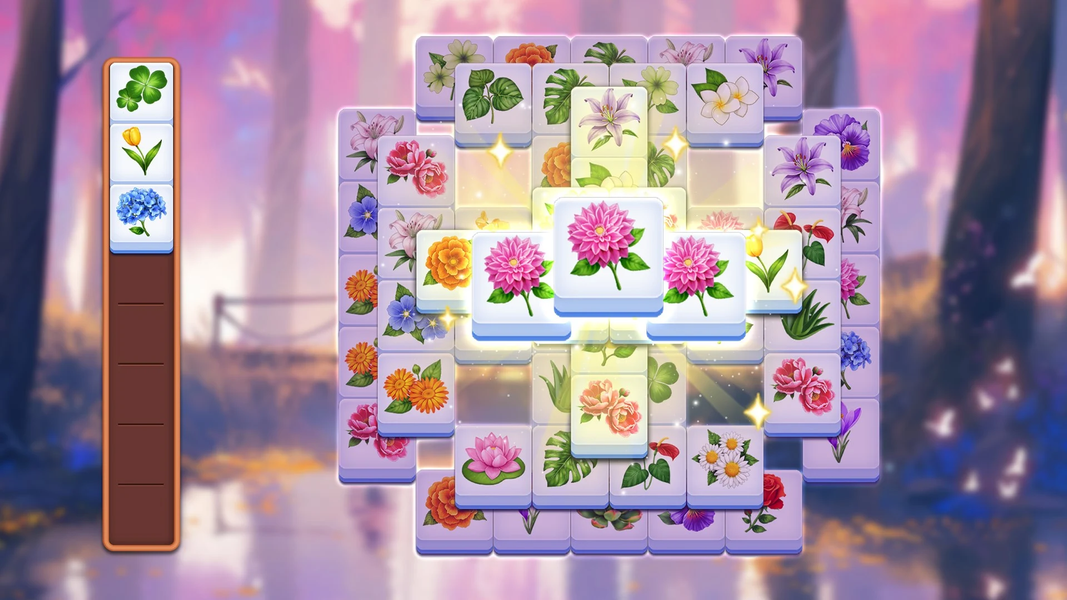 Bloom Tile: Match Puzzle Game - Gameplay image of android game