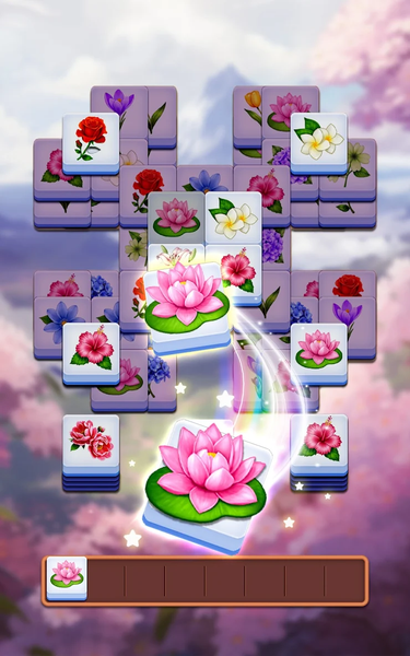 Bloom Tile: Match Puzzle Game - Gameplay image of android game