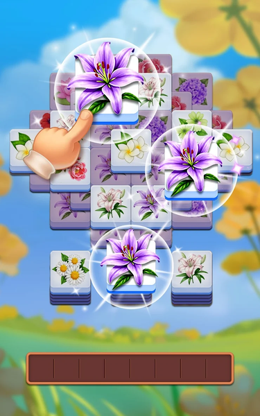 Bloom Tile: Match Puzzle Game - Gameplay image of android game