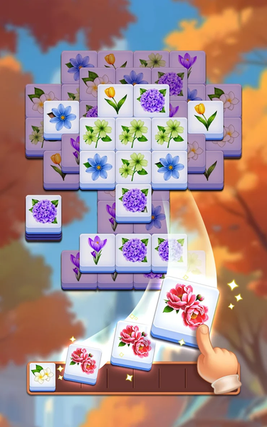 Bloom Tile: Match Puzzle Game - Gameplay image of android game