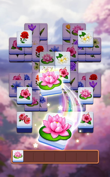 Bloom Tile: Match Puzzle Game - Gameplay image of android game