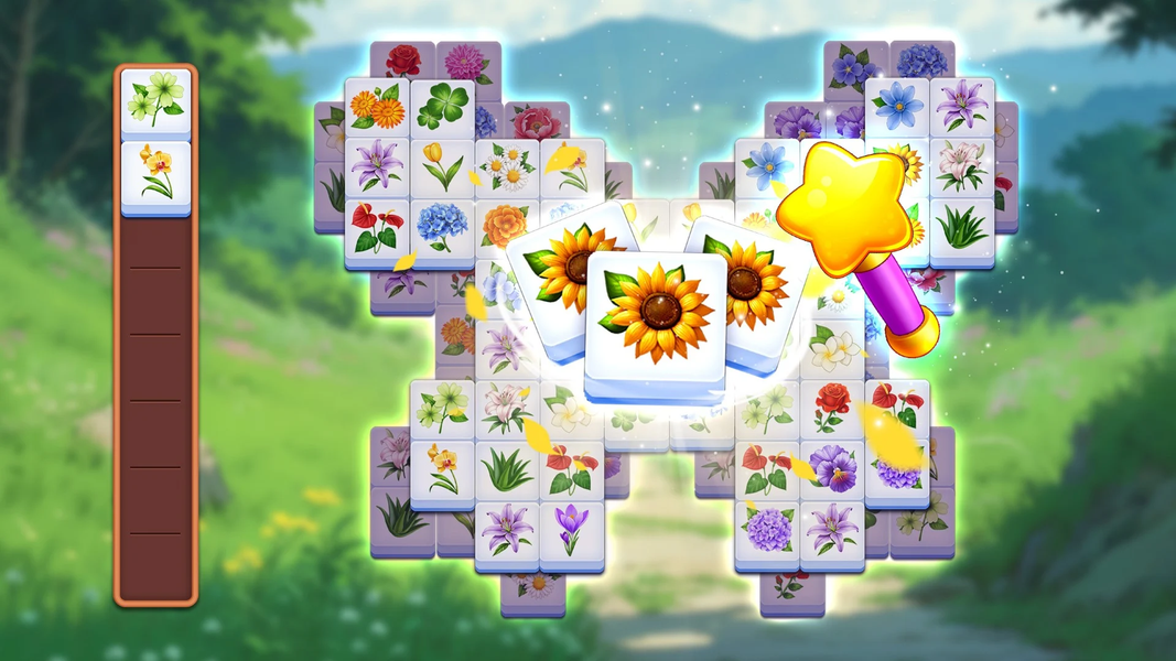 Bloom Tile: Match Puzzle Game - Gameplay image of android game