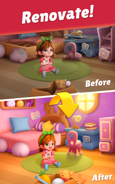 Match Family Tile Puzzle - Gameplay image of android game