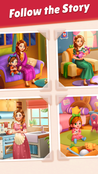 Match Family Tile Puzzle - Gameplay image of android game