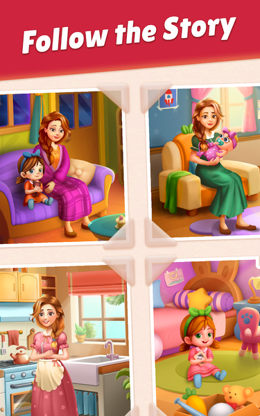 Match Family Tile Puzzle - Gameplay image of android game