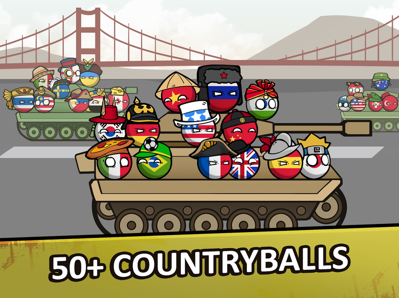 Countryballs - Zombie Attack - عکس بازی موبایلی اندروید