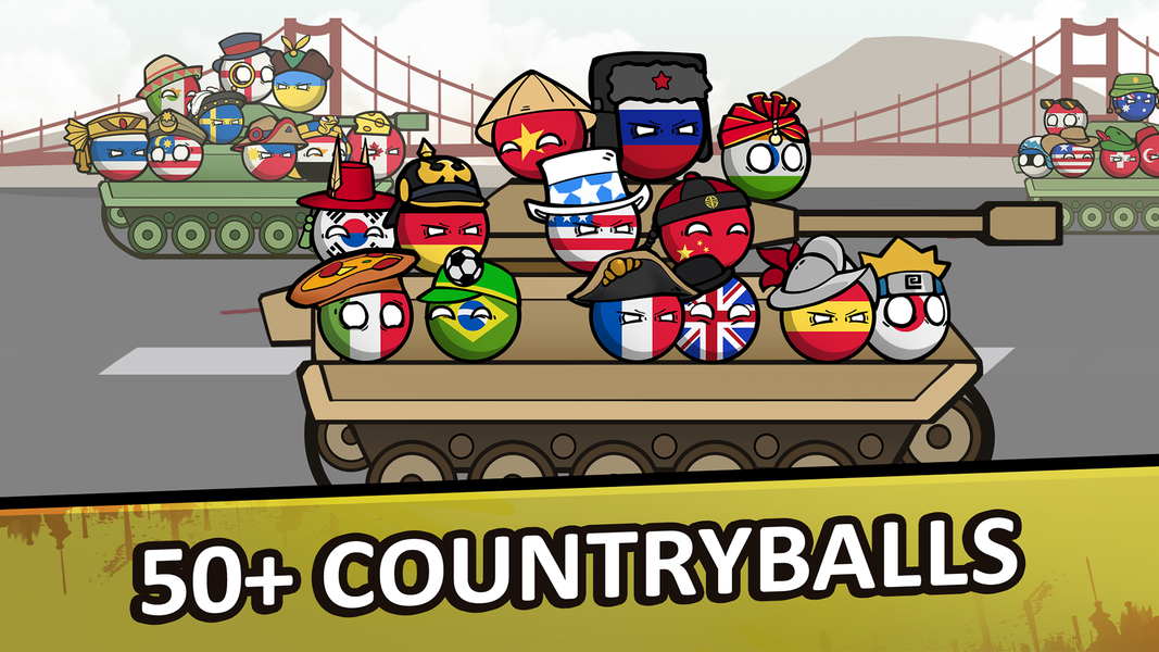 Countryballs - Zombie Attack - عکس بازی موبایلی اندروید