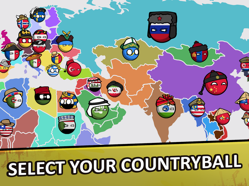 Countryballs - Zombie Attack - عکس بازی موبایلی اندروید