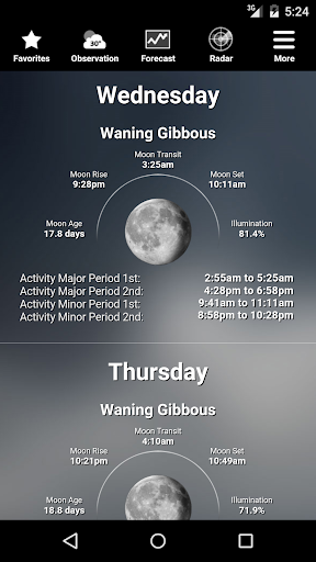 NOAA Weather - عکس برنامه موبایلی اندروید