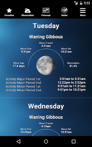 NOAA Weather - عکس برنامه موبایلی اندروید