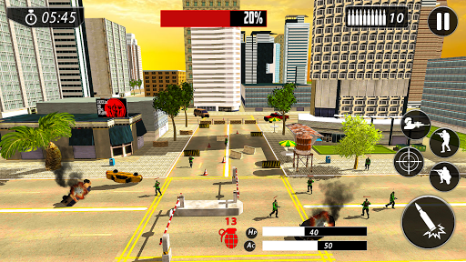 Desert Sniper ۳D Game: ۳d Sniper Shooting games - عکس بازی موبایلی اندروید