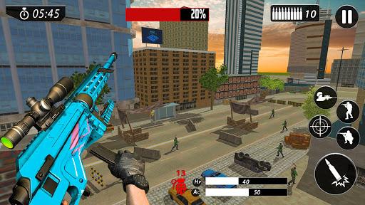 Sniper Shooting Game 2021:FPS Shooting Games 2021 - Gameplay image of android game