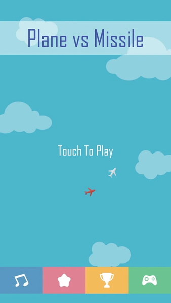 Plane vs Missile - Gameplay image of android game