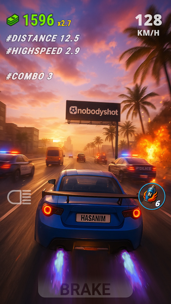 HASANIM OVERTAKE - عکس بازی موبایلی اندروید