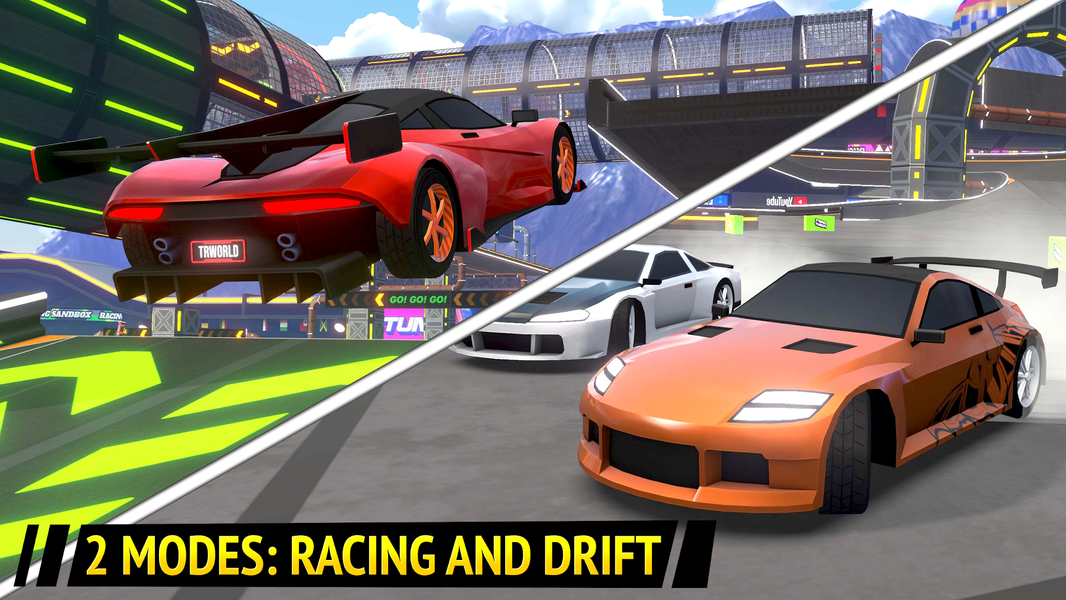TRACKWORLD – Stunt Racing - عکس بازی موبایلی اندروید