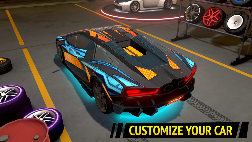 TRACKWORLD – Stunt Racing - عکس بازی موبایلی اندروید