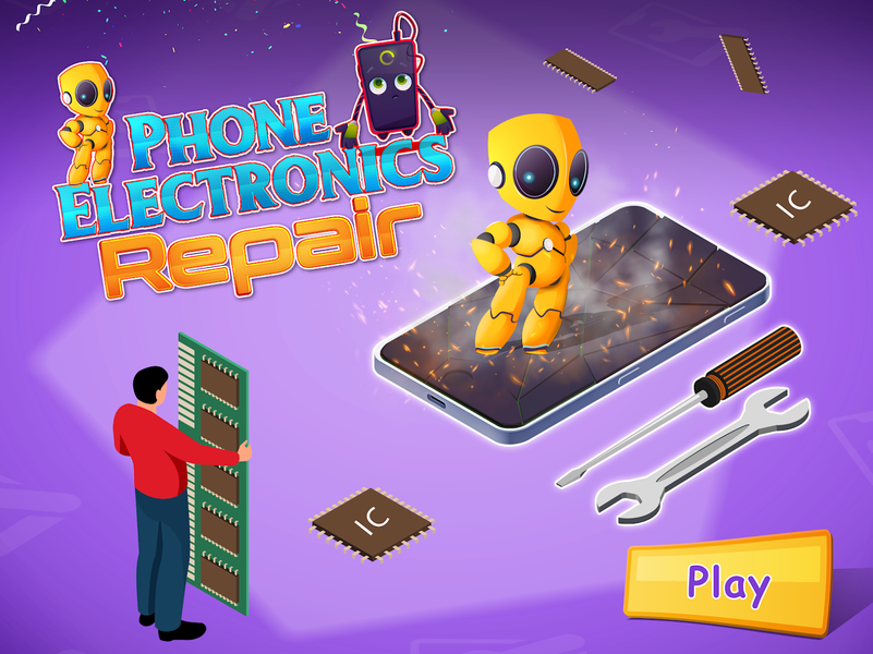 Phone Repair Electronics Games - عکس بازی موبایلی اندروید