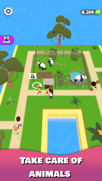 Zoo Island - Gameplay image of android game