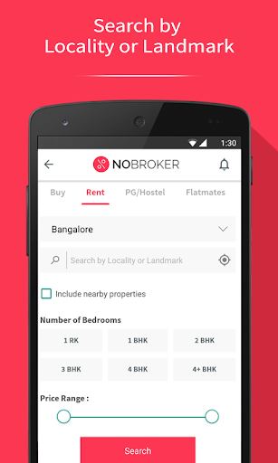 NoBroker Rent, Buy, Sell Flats - Image screenshot of android app