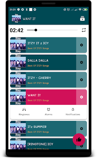 ITZY Song's Offline KPop - Image screenshot of android app