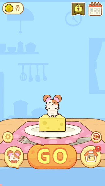 Hamster Jump: Cake Tower! - Gameplay image of android game