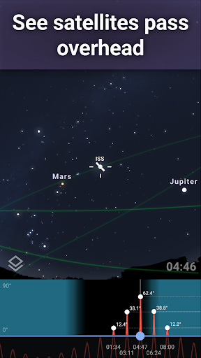 Stellarium Mobile - Star Map - عکس برنامه موبایلی اندروید