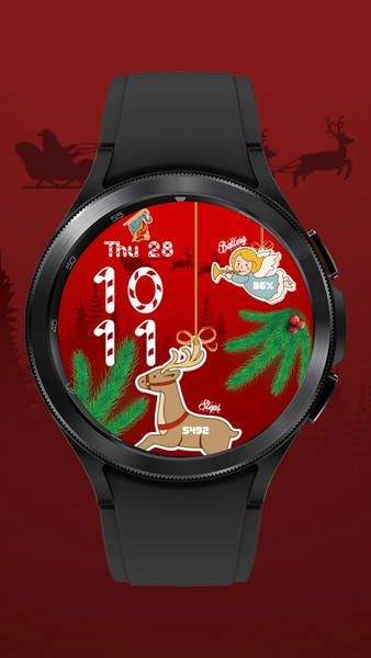 Winter Wonderland Watch Face - عکس برنامه موبایلی اندروید