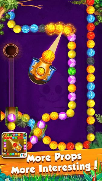 Zumma Marble 2: Netives Marble - Gameplay image of android game