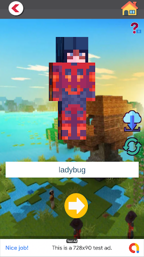 Noir Skins LadyBug Mods for Minecraft PE - عکس برنامه موبایلی اندروید