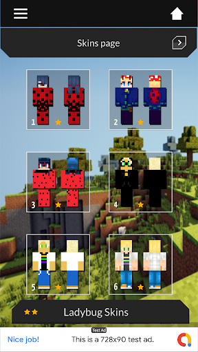 Noir Skins LadyBug Mods for Minecraft PE - عکس برنامه موبایلی اندروید